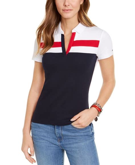 polos tommy hilfiger mujer|tommy hilfiger women sleeveless shirt.